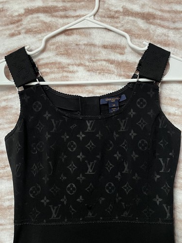 LOUIS VUITTON（LV） Mini abito Louis Vuitton nero monogramma FR34