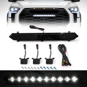For 2022 2023 2024 Toyota Tundra For PRO GRILLE LIGHTS LED BAR & 3 Amber Set US - Picture 1 of 14