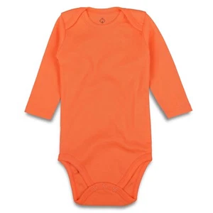 Unisex Baby Bodysuit Solid Color Blank Onsies 0-24 Months Boys & Girls - Picture 1 of 7
