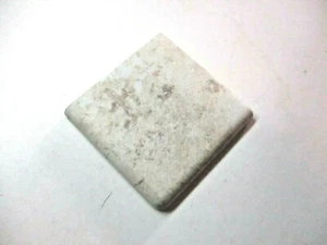 1 Double Bullnose Dal 3" Marbled Matte Beige Outside Corner Ceramic Wall Tile - Picture 1 of 8