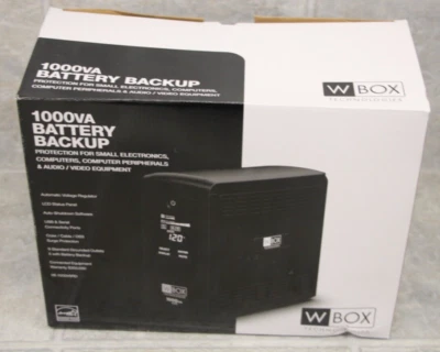 W Box 0E-1000V9RD 1000va Battery Backup - Image 1 of 2