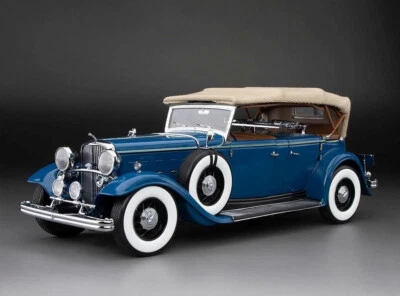 Lincoln KB 1932 1:18 SunStar 6169 azul Foto 1 de 4