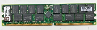 KINGSTON RAM 2GB (1x2GB) DDR1-SERVER KTC-ML370G3/4G Kit di 2 PC-2100R ECC#R2221 - Immagine 1 di 2