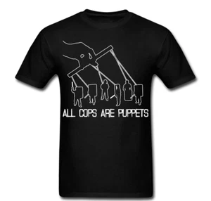 Anarchy Protest Freedom ACAP Puppets Police T shirt tee Unisex - Picture 1 of 1