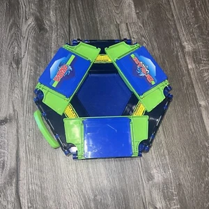 Beyblade VForce Battle Blue Reisestadion BBA Kampfarena Etui Spielzeug Hasbro 2003 - Bild 1 von 12