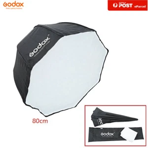 Godox Portable 80cm 32" Octagon Umbrella Softbox for Studio Flash Speedlite - Picture 1 of 7