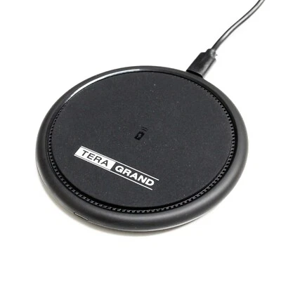 Tera Grand - 10W Fast Wireless Charging Pad Qi Compatible for Apple, Samsung - Image 1 of 4