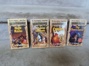 4 Volumes Forgotten Realms The Cleric Quintet 1 2 3 5 R.A. Salvatore TSR D&D PB - Picture 1 of 10