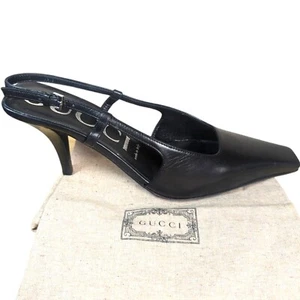 One Right Gucci Slingback Pump, schwarz Gr. 38 1/2, 8,5 nur Einzelschuh - Bild 1 von 6