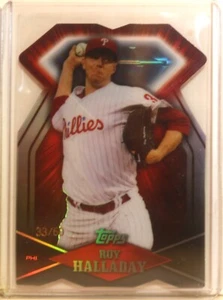 2011 TOPPS DIAMOND DIG DIAMOND DIE CUT BLACK DDC-110 ROY HALLADAY W/O COATING - Picture 1 of 2