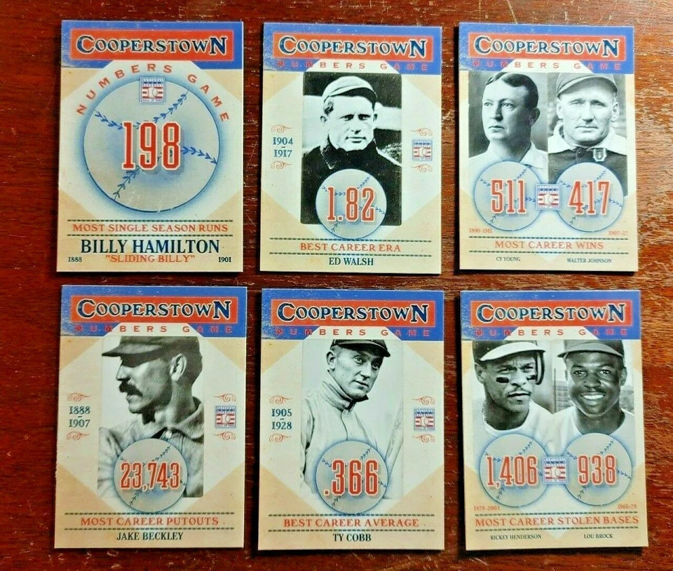 2013 Panini Cooperstown Numbers Game Insert Pick from drop down - Image 1 of 1