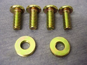 Ford Kent Crossflow H/T ZINC & COLOUR Plated Pan POZI Rocker Cover Screws - Picture 1 of 4