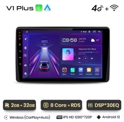 Autoradio Dacia Duster-Renault Arkana 2019-2021 2G+32GB 8core Carplay Wireless - Bild 1 von 4