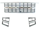 Diy Solutions 24Pm54t Grille And Headlight Bezel Kit Fits 1989 Chevy R2500