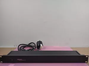 Wiremold Legrand Black 6-Outlet 15A Rackmount Power Strip 6 Ft Cord J06B0BX - Picture 1 of 4