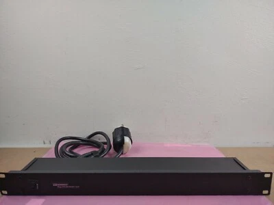 Wiremold Legrand Black 6-Outlet 15A Rackmount Power Strip 6 Ft Cord J06B0BX - Image 1 of 4