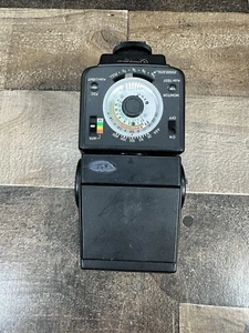 Minolta Auto 320X Black Shoe Mount Electroflash For Konica Minolta Film Camera - Picture 1 of 2
