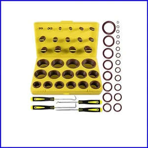 Complete 386 PCS Metric Viton O-Ring Kit - Ideal for Engines & Plumbing Needs - Bild 1 von 9