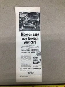 1951 Chevrolet Fleetline/Styleline featured in a "1954 DuPont Car Wash" orig ad - Picture 1 of 1