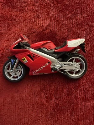 MAISTO 1:18 DIECAST RARE CAGIVA MITO MOTORCYCLE - Image 1 of 4