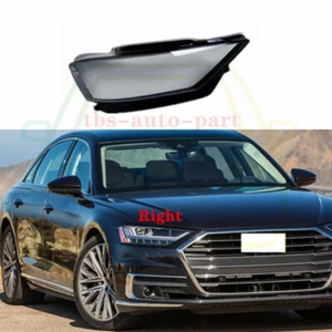 Right Side Headlight Cover Clear Pc+Sealant Glue For Audi A8 D5 2019-2022 - Picture 1 of 7