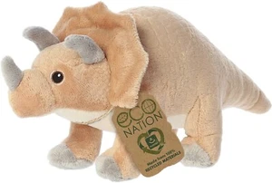 Aurora - Eco Nation - 12.5" Triceratops Responsibly Made Stuffed Animal - Picture 1 of 5