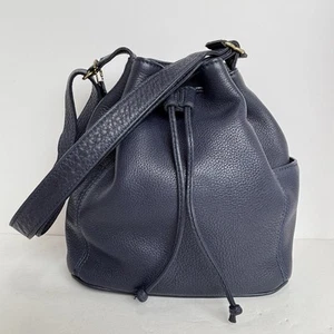 Vintage COACH #4926 Navy Sonoma Pocket Drawstring Bag - Picture 1 of 19