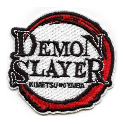 SURREAL ENTERTAINMENT Official Demon Slayer Patch Anime Logo Embroidered Iron On