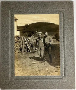 Foto von zwei Bauern 19. Jahrhundert - Bild 1 von 1
