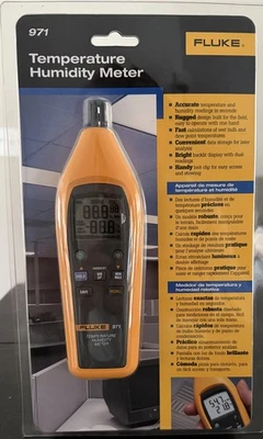 Medidor de humedad de temperatura Fluke 971 Foto 1 de 2