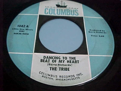 THE TRIBE - DANCING TO THE BEAT OF MY HEART / WOOFIN - VG+ VINYL & GREAT AUDIO - Image 1 of 2