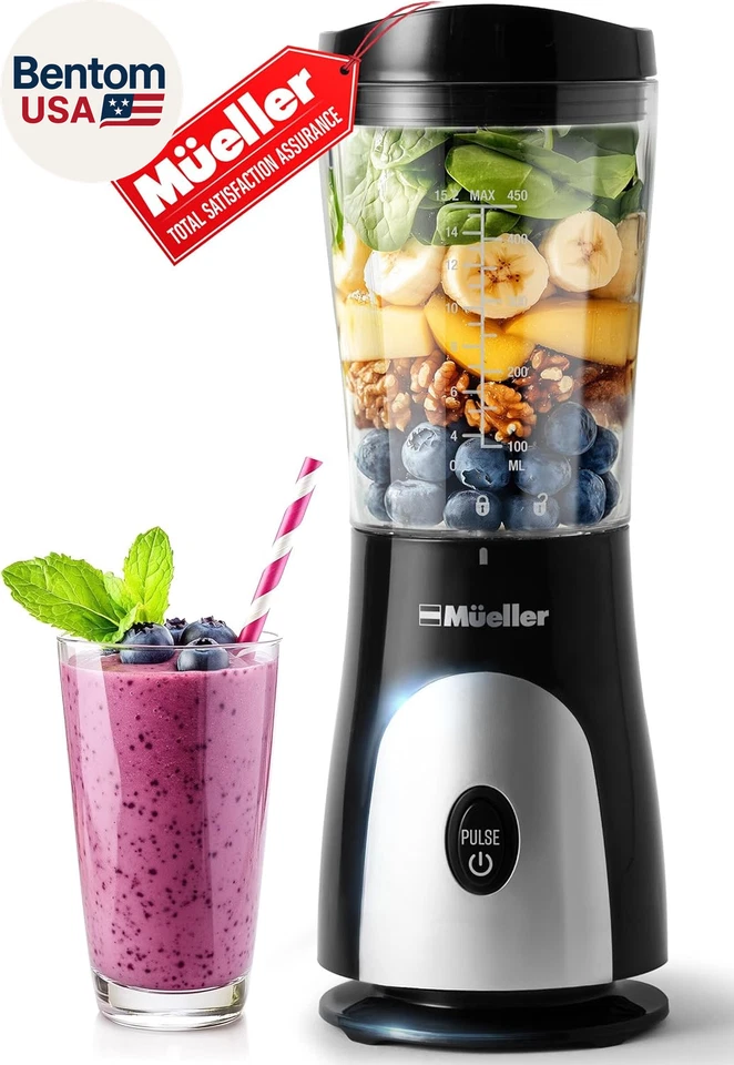 Smoothie Blender for Smoothies - Personal Blender for Shakes, Frozen Drinks, Bab - Image 1 of 4
