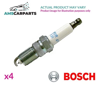 ENGINE SPARK PLUG SET PLUGS 0 242 140 568 BOSCH 4PCS NEW OE REPLACEMENT - Image 1 of 4