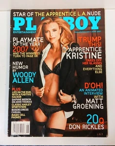 Playboy June 2007 Kristine Lefebvre Nude Cover Sara Jean Underwood Free Shipping - Picture 1 of 4