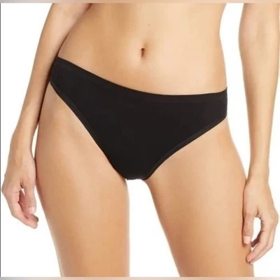 Commando Black Minimalist Thong Panties Underwear Size Small/Medium - Image 1 of 4