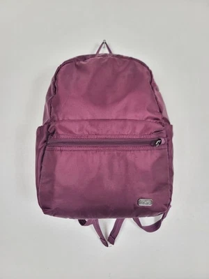 Pacsafe Daysafe 16L Backpack Purple Blackberry Travel Safety Anti-Theft Day Bag - Image 1 of 4