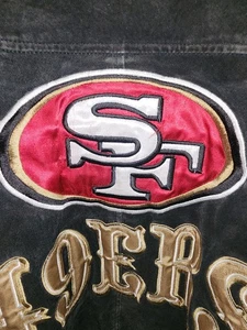 Vintage San Francisco 49ers Jacke Herren XL Leder Gameday Essex 🔥  - Bild 1 von 17