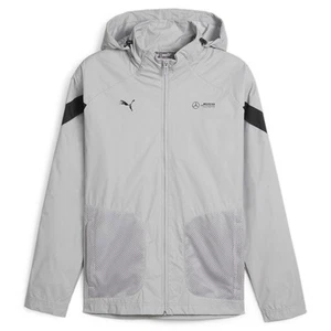 Puma Mapf1 Woven Full Zip Jacket Mens Grey Casual Athletic Outerwear 62373902 - Picture 1 of 2