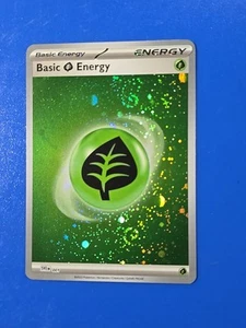 Basic Grass Energy (Cosmos Holo) 001 Sv01: Scarlet & Violet Base Set Holo - Picture 1 of 4