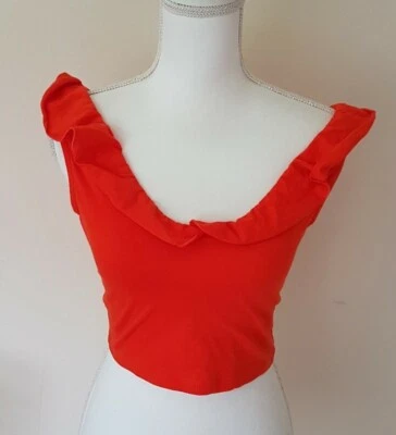 Primark Women's Casual Orange Top Size 12 NWT - Image 1 of 4
