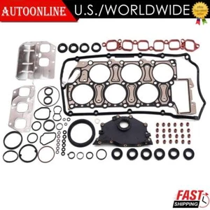 VR6 Engine Rebuild Gasket Kit For Audi Porsche Cayenne VW Golf R32 A3 TT 3.2 - Picture 1 of 6