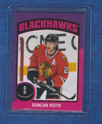 2014-15 OPC O-pee-chee Stickers # ST-12 Duncan Keith - Image 1 of 2