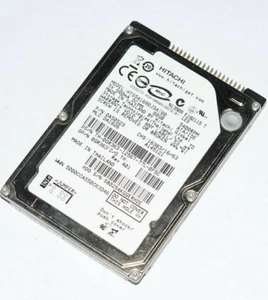 HITACHI 80 GB IDE 2.5" laptop Hard Drive Internal HTS541680J9AT00 5400 RPM HDD - Picture 1 of 4