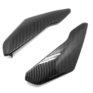 Carbon Fiber Gas Tank Side Trim Cover Fairing For SUZUKI GSXR 600 750 2004 2005 - Picture 1 of 9