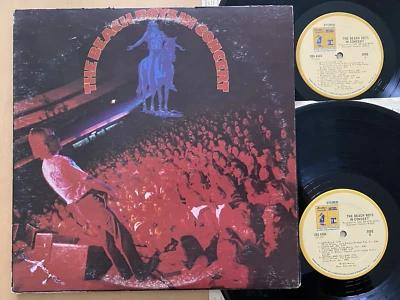 THE BEACH BOYS IN CONCERT 1973 US VINYL 1ST PRESS CLASSIC ROCK POP SURF VG/EX/EX - Image 1 of 4