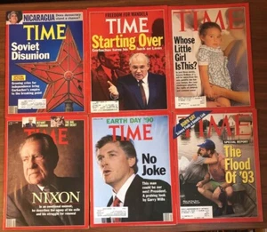 Time Magazines 1990’s & 1993 (6) - Picture 1 of 24
