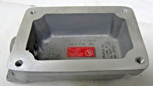 NUEVO KILLARK FXB-2 ALUMINIO SIN SALIDA DE UNA SOLA BANDA CAJA DE EMPALME 1/2" NPT - Imagen 1 de 4