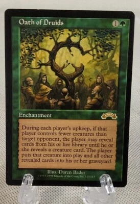 Oath of Druids - Exodus (EXO) MTG Card Magic The Gathering (PYP Games) - Image 1 of 4