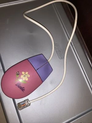 Barbie Mouse para Juguete Portátil 1999 Electrónico Enchufe Ordenador Foto 1 de 4