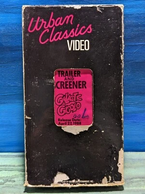 Galactic Gigolo VHS Original Urban Classics Release 1988 Trailer and Screener - Image 1 of 4